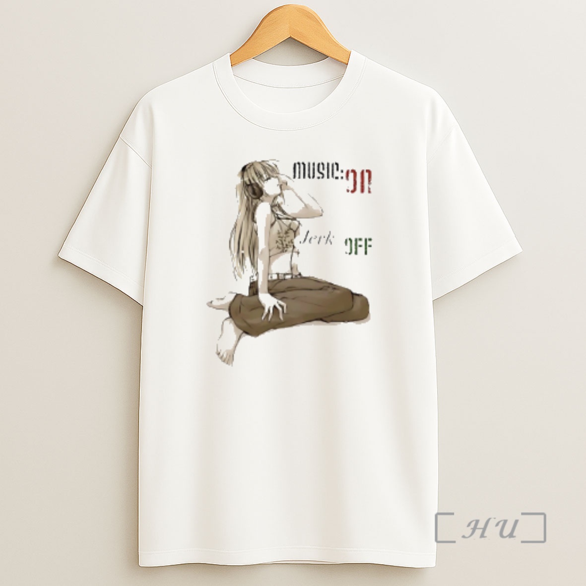 Officials Music On Jerk Off Anime Shirt Sweatshirt Tee