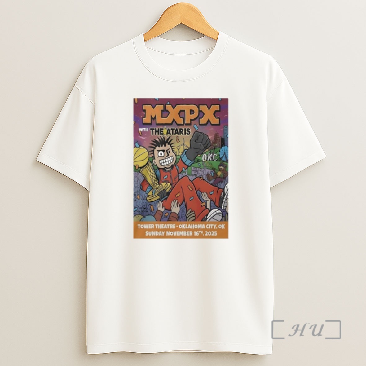 Officials Mxpx With The Ataris Oklahoma City Ok November 16 2025 Shirt Sweatshirt Tee