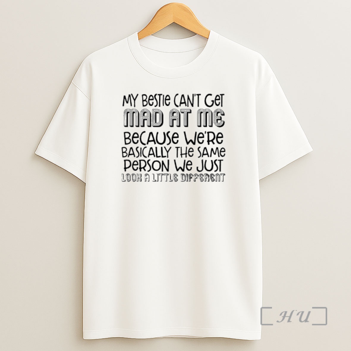Officials My Bestie Cant Get Mad At Me Text Shirt Sweatshirt Tee
