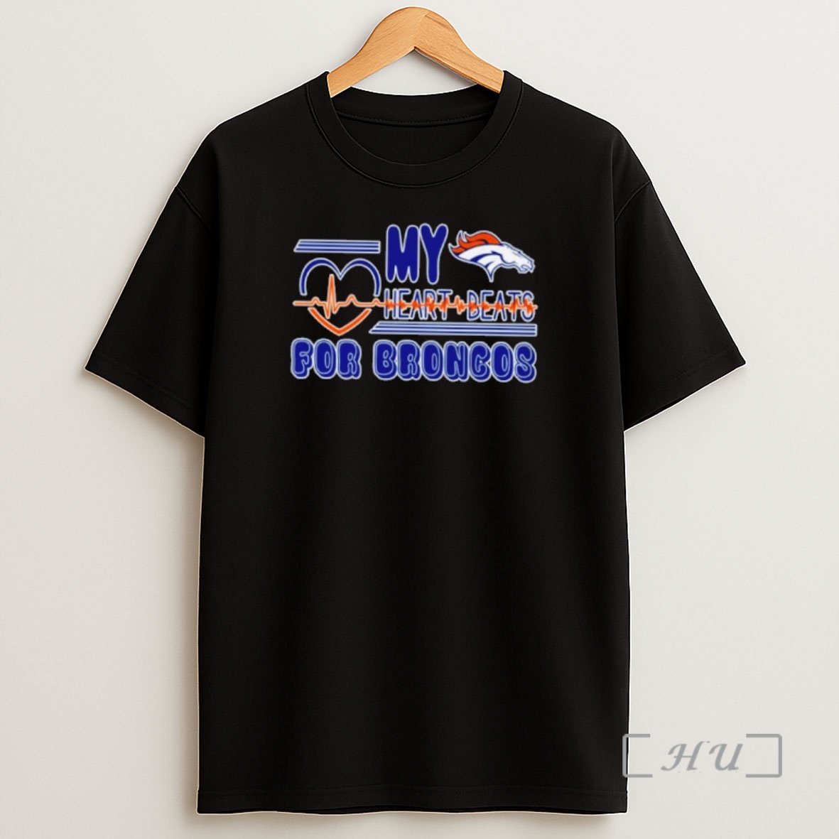 Officials My Heart Beats For Denver Broncos Shirt Sweatshirt Tee