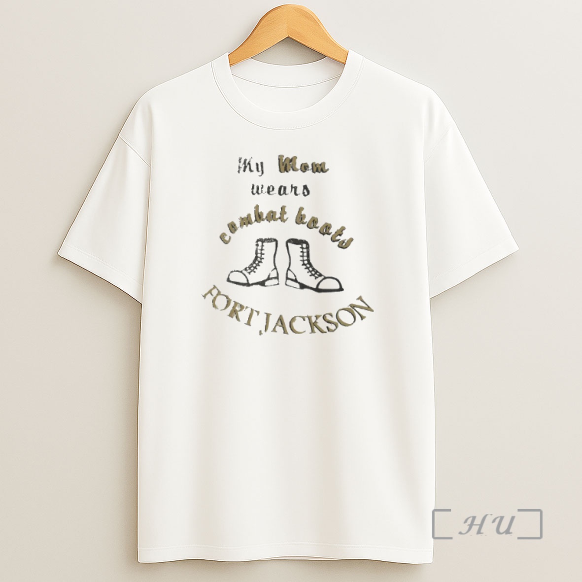Officials My Mom Wears Combat Boots Fort Jackson Shirt Sweatshirt Tee