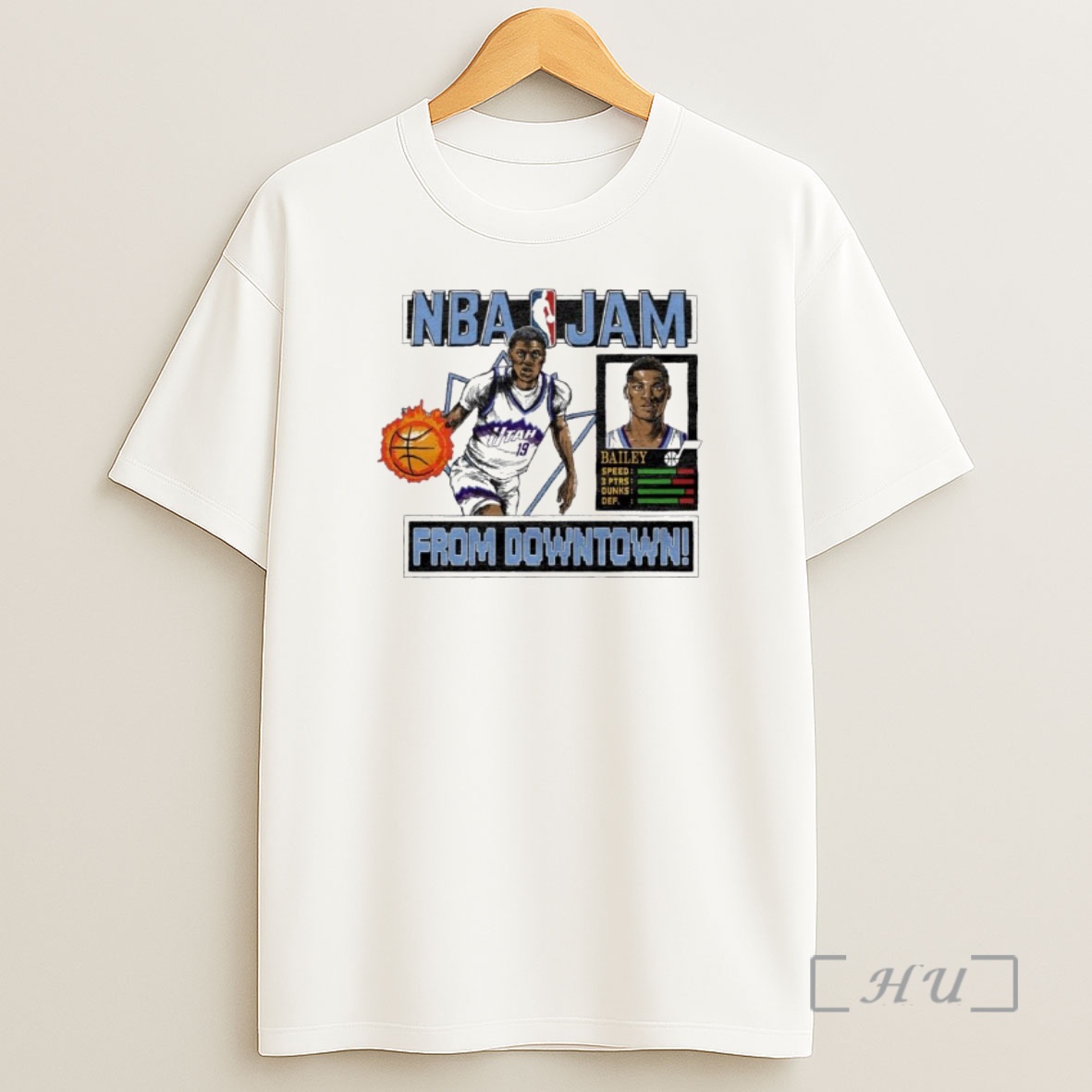 Officials Nba Jam Ace Bailey Nba Utah Jazz Superstar Ornaments Shirt Sweatshirt Tee
