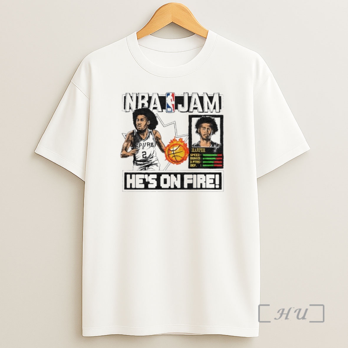 Officials Nba Jam Dylan Harper Nba San Antonio Spurs Superstar Ornaments Shirt Sweatshirt Tee