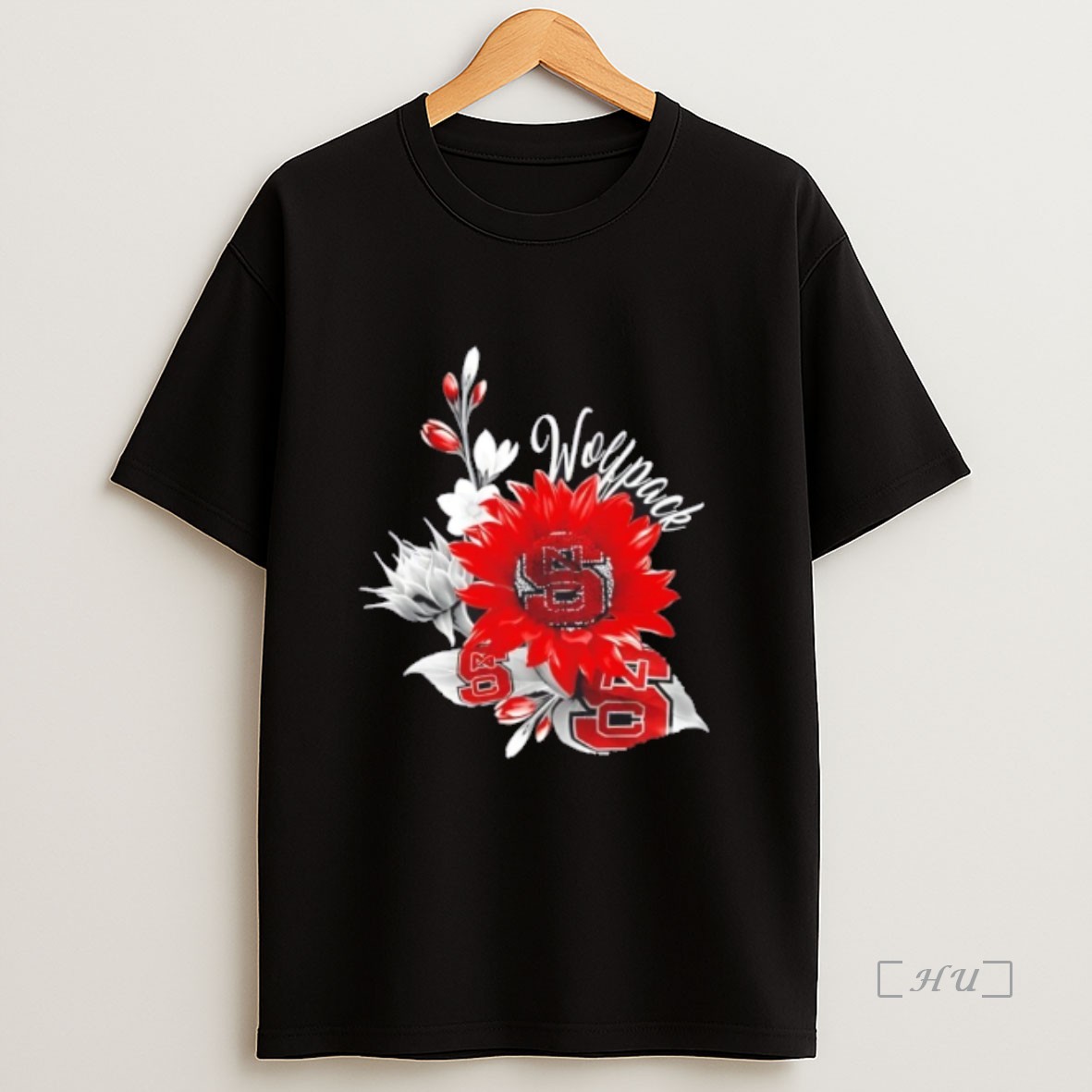 Officials Nc State Wolfpack Football X Sunflower Floral Premium Shirt Sweatshirt Tee