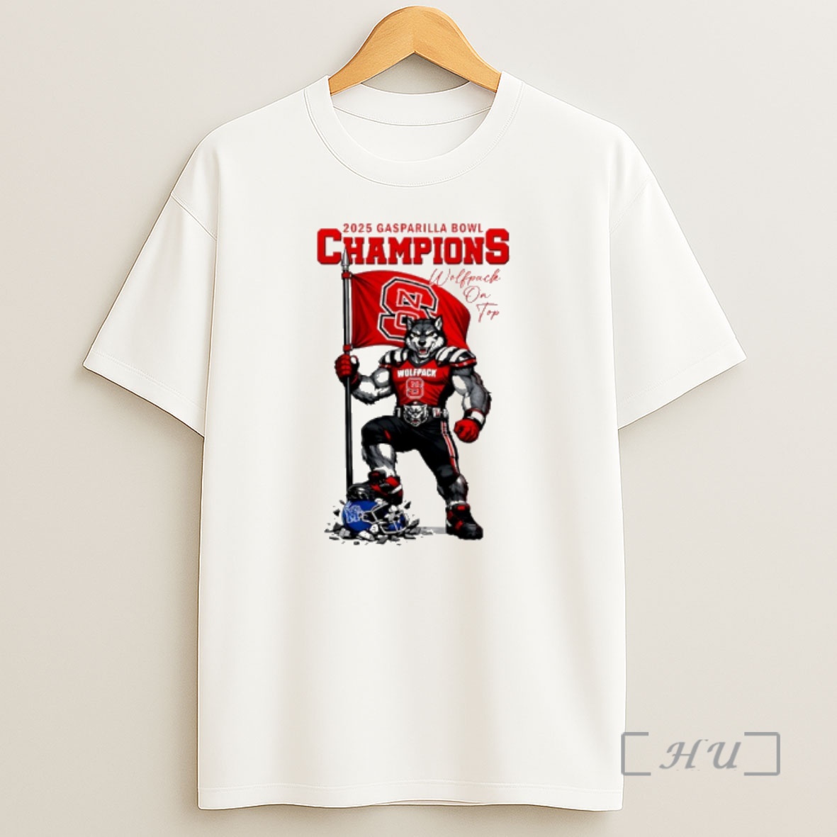 Officials Nc State Wolfpack Union Home Mortgage Gasparilla Bowl Champions 2025 Mascot Shirt Sweatshirt Tee