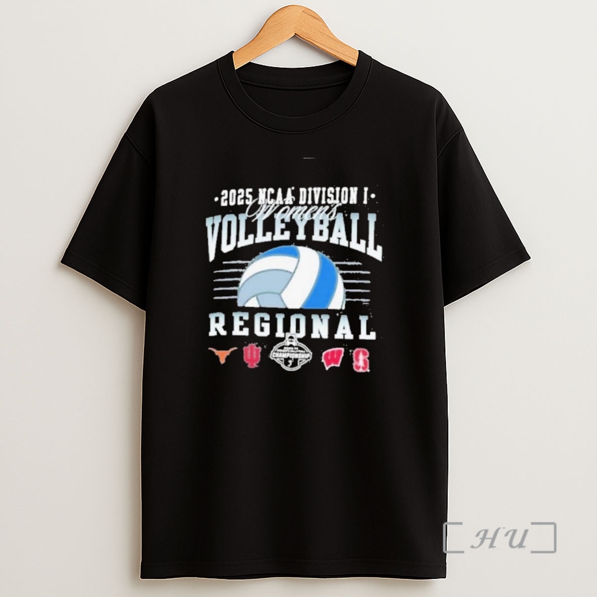 Officials Ncaa Di Womens Volleyball Regional 2025 Texas Indiana Wisconsin And Stanford Shirt Sweatshirt Tee