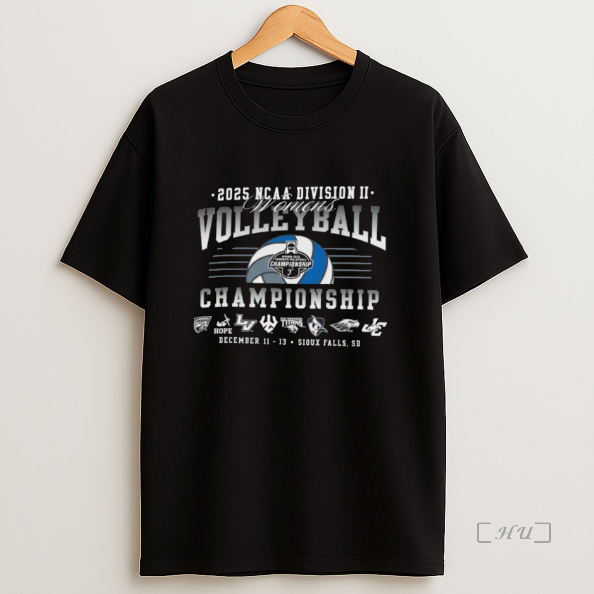 Officials Ncaa Division Ii Womens Volleyball Championship December 11 13 Sioux Falls Sd 2025 Premium Shirt Sweatshirt Tee