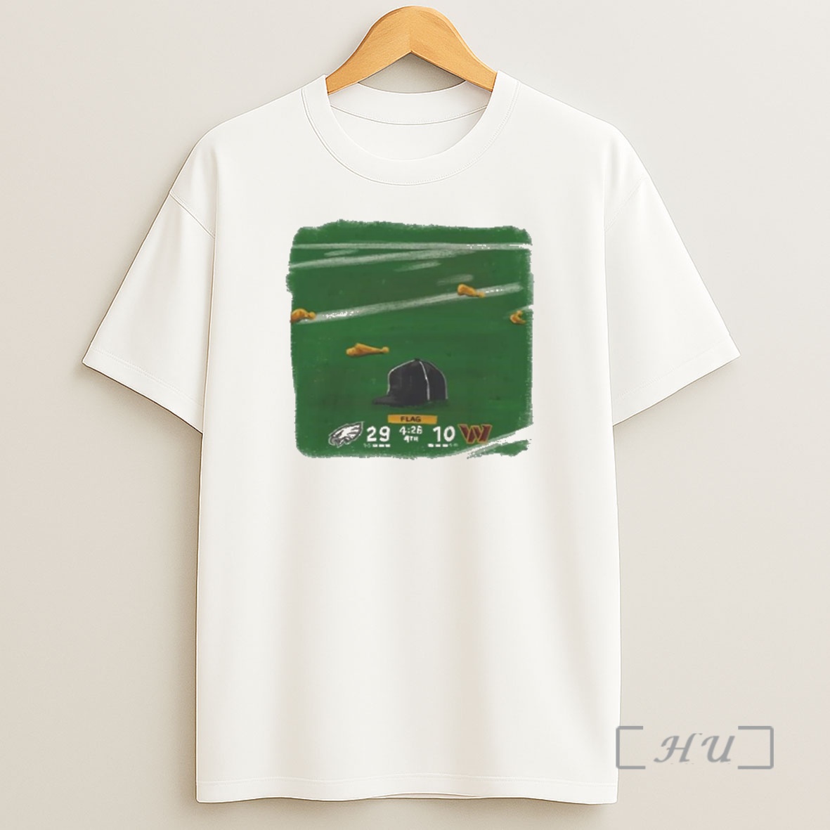 Officials Nfl Eagles Vs Commanders Hat On The Field Shirt Sweatshirt Tee