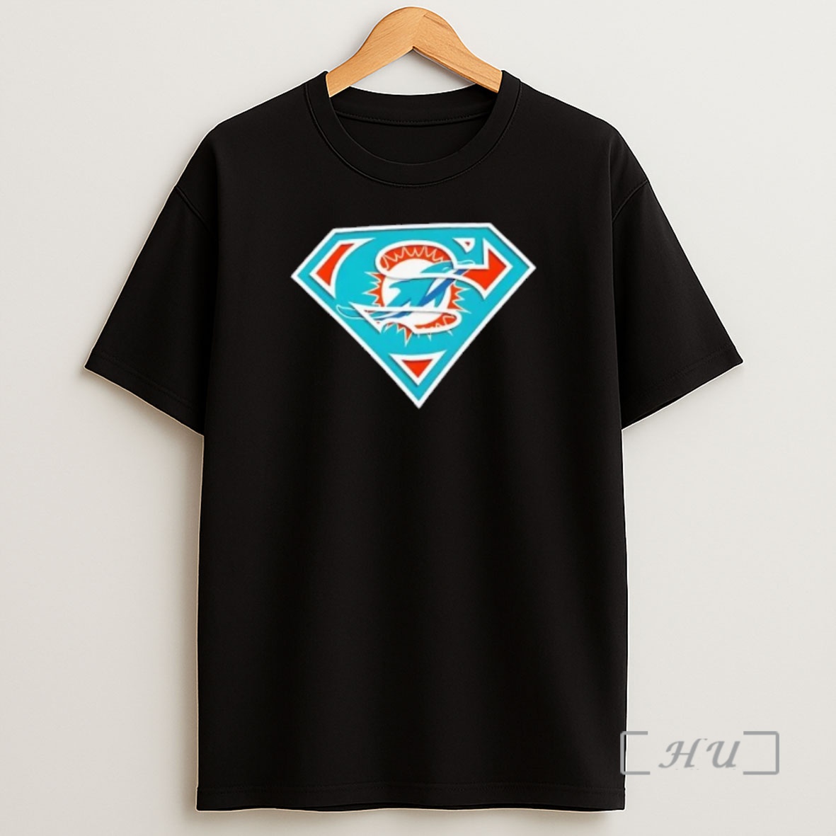 Officials Nfl Miami Dolphins X Supergirl 2 Sided Shirt Sweatshirt Tee
