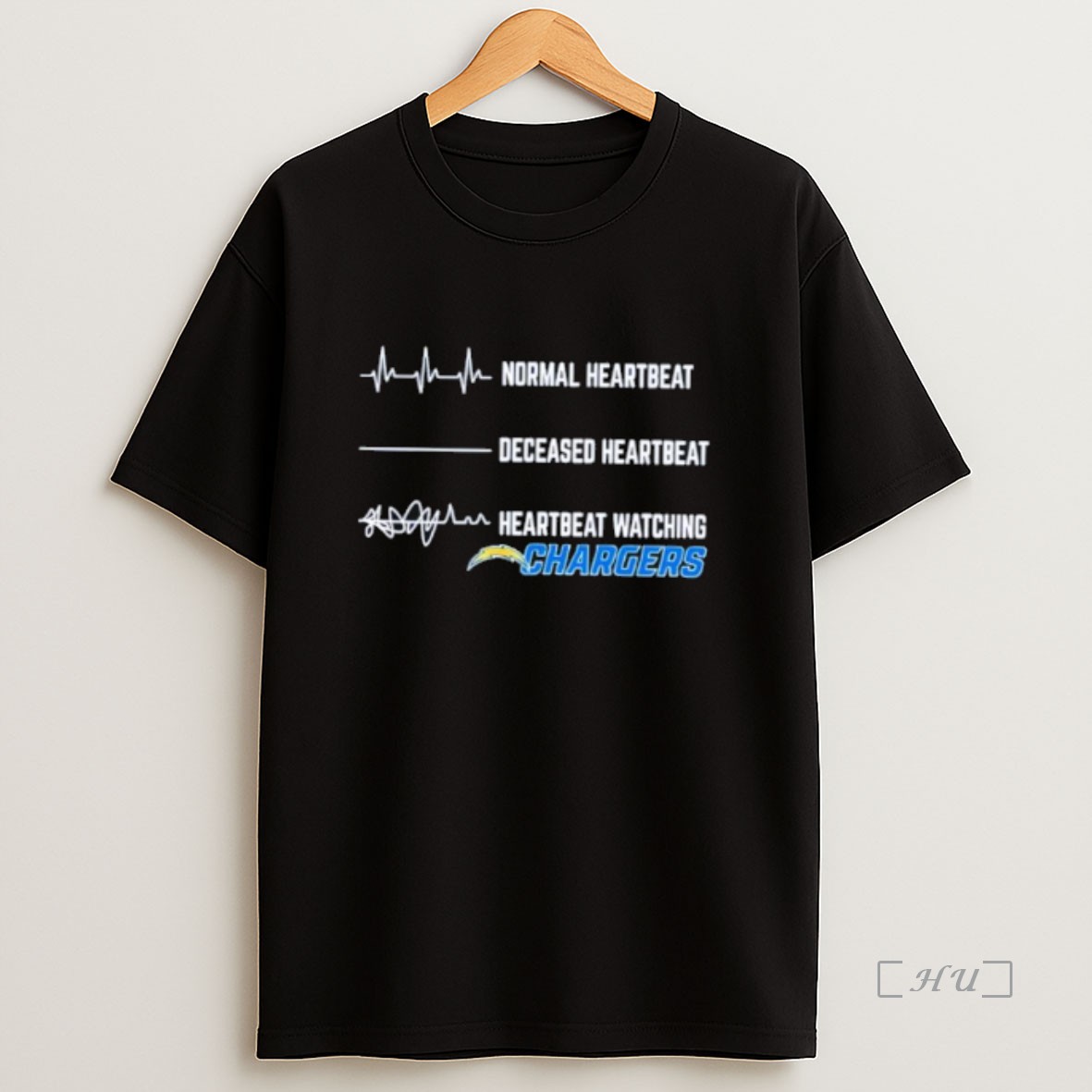Officials Nfl Normal Heartbeat Deceased Heartbeat Heartbeat Watching Los Angeles Chargers Shirt Sweatshirt Tee
