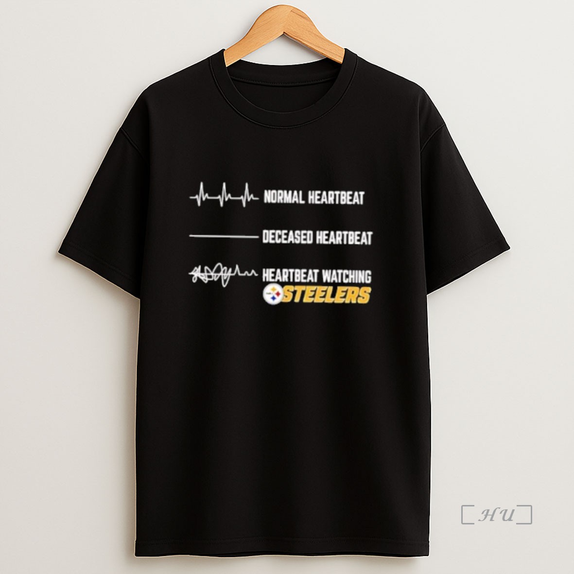 Officials Nfl Normal Heartbeat Deceased Heartbeat Heartbeat Watching Pittsburgh Steelers Shirt Sweatshirt Tee
