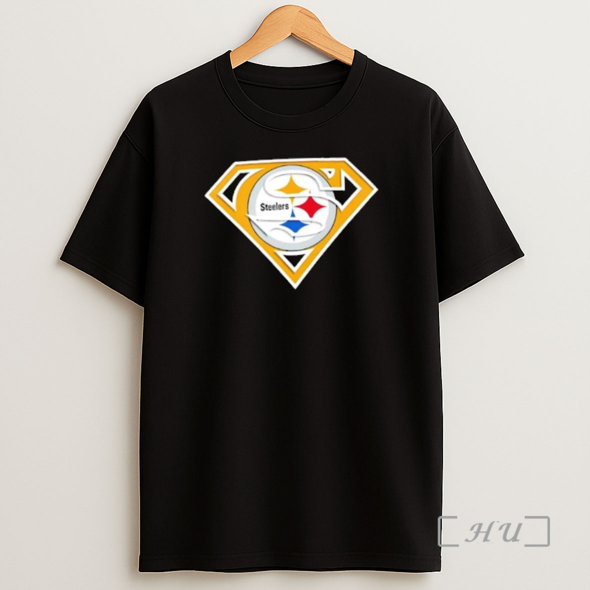 Officials Nfl Pittsburgh Steelers X Supergirl 2 Sided Shirt Sweatshirt Tee