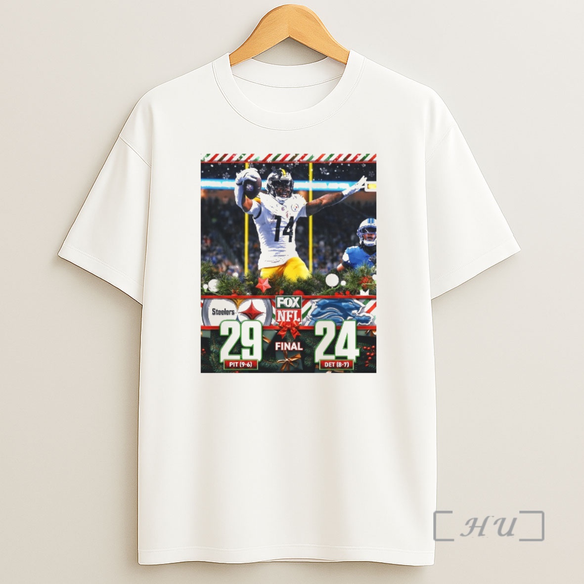Officials Nfl Week 16 Pittsburgh Steelers Vs Detroit Lions Final Score 29 24 December 21 2025 Shirt Sweatshirt Tee