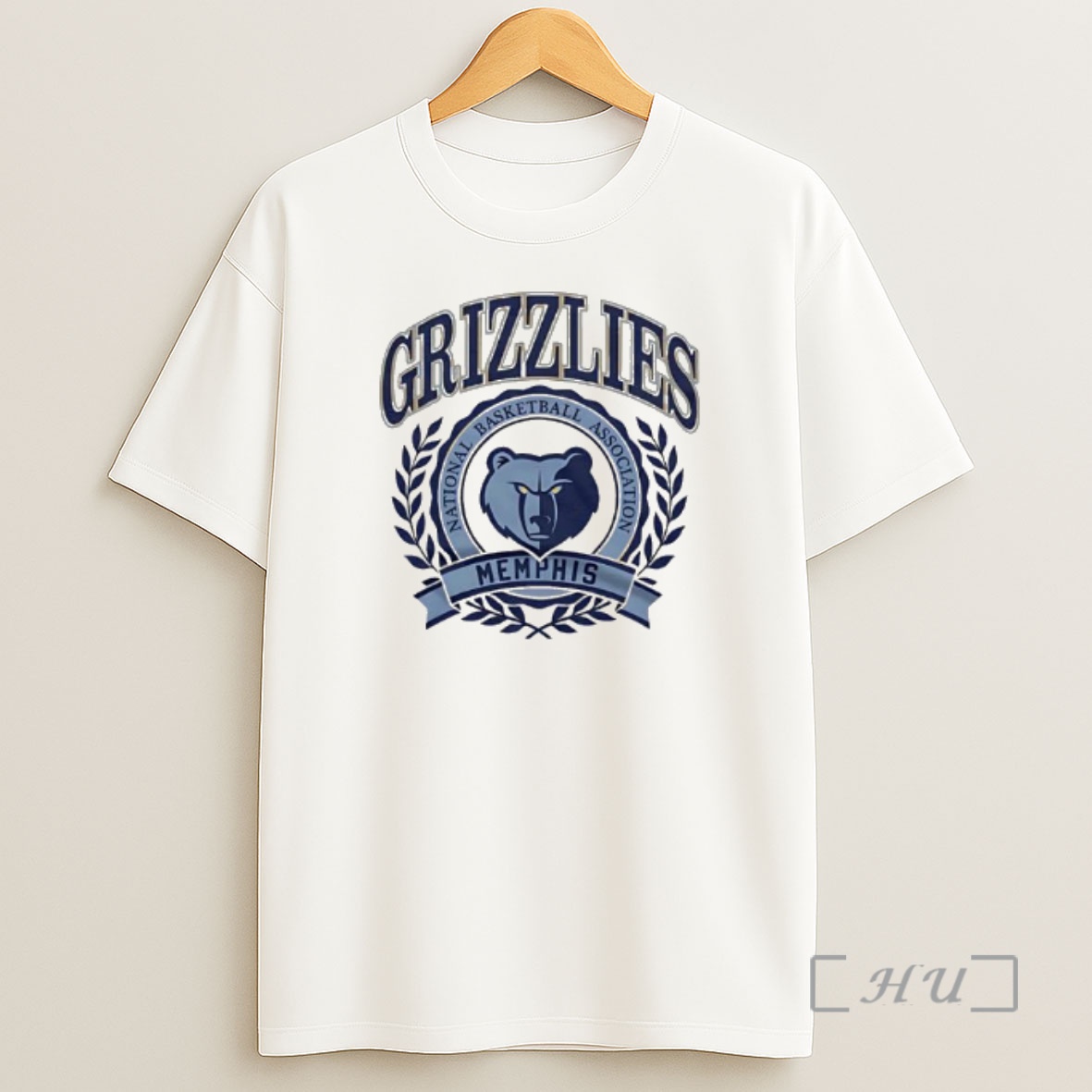 Officials Naional Basketball Association Memphis Grizzlies Crest Logo Premium Shirt Sweatshirt Tee