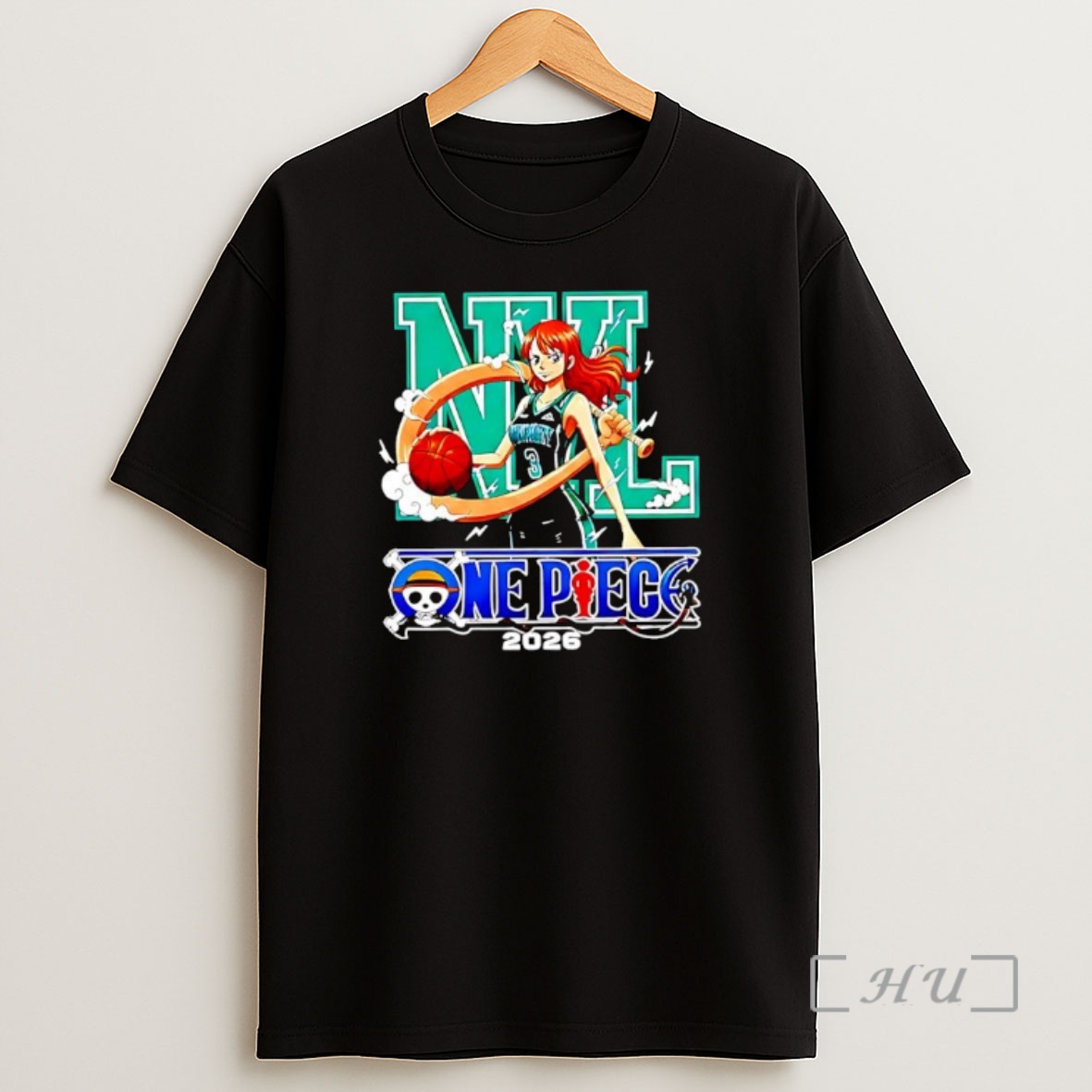 Officials Nami New York Liberty One Piece 2026 Anime Ornaments Shirt Sweatshirt Tee