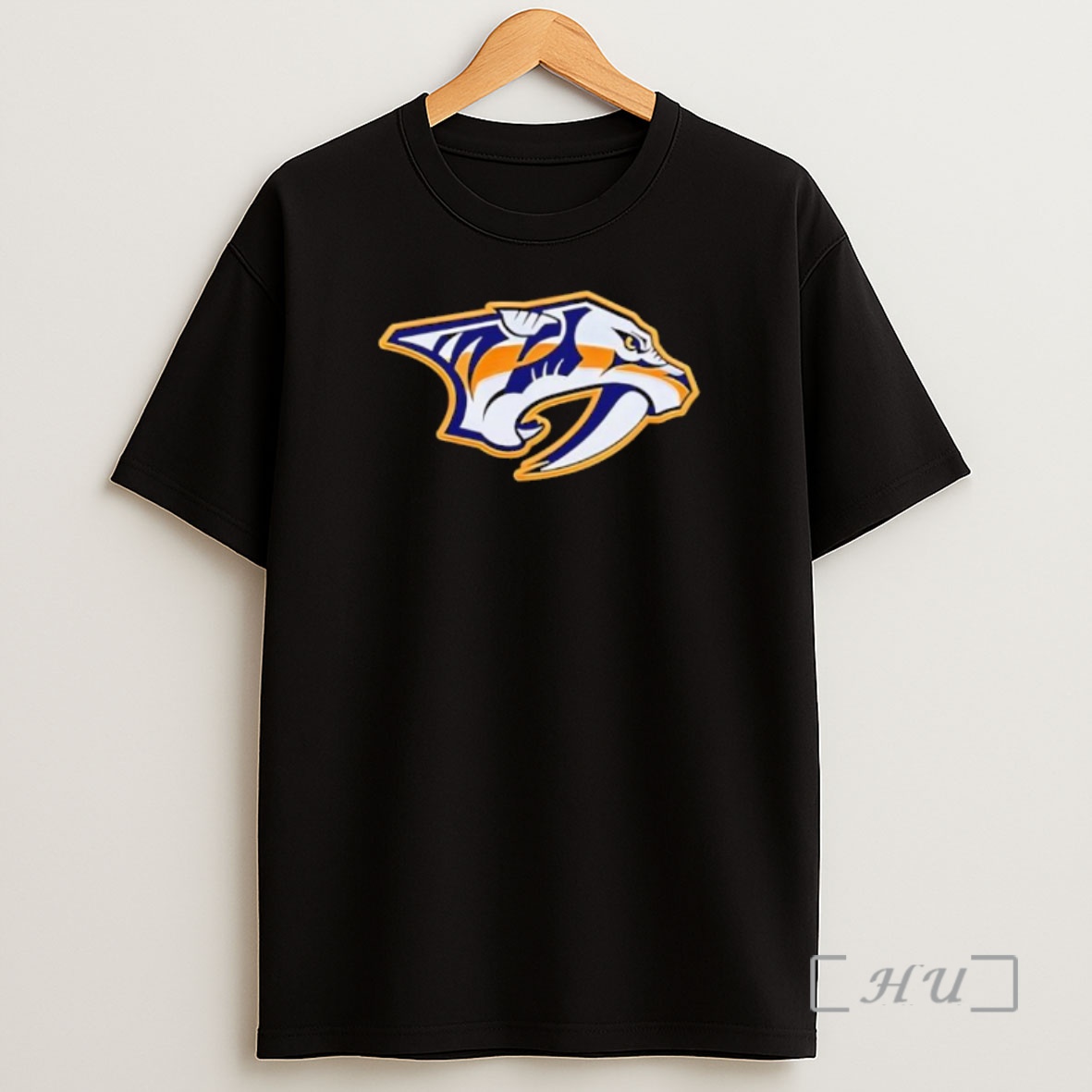 Officials Nashville Predators Full Front Logo Shirt Sweatshirt Tee