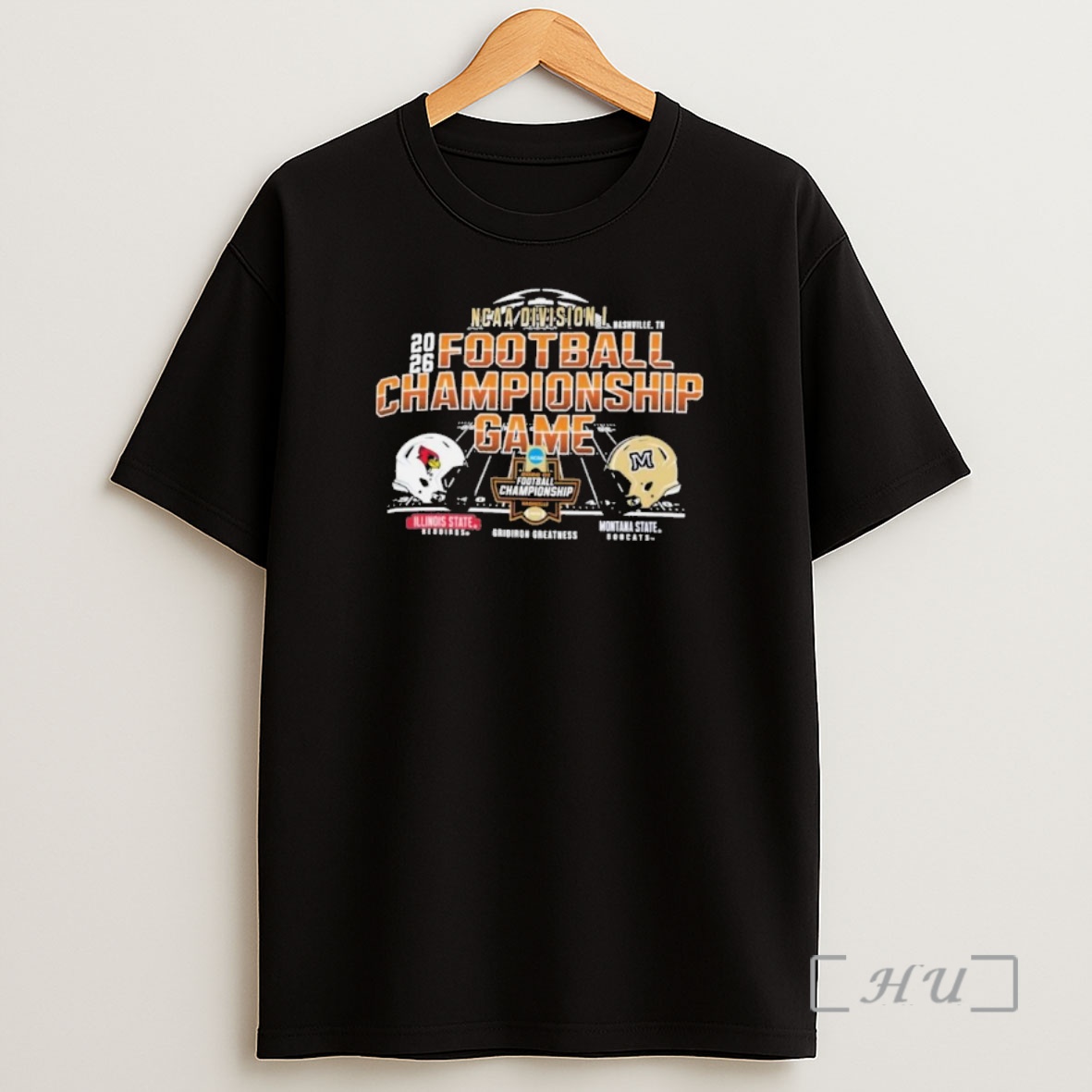 Officials Nashville Tn 2026 Ncaa Di Football Championship Game Illinois State Vs Montana State Matchup Shirt Sweatshirt Tee
