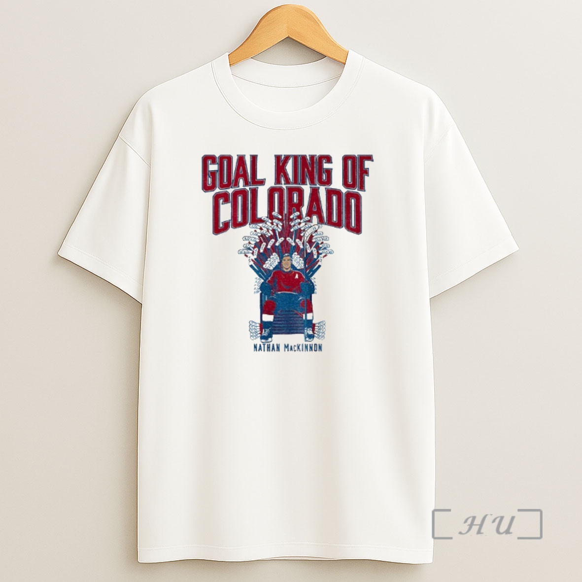 Officials Nathan Mackinnon Colorado Avalanche Nhl Hockey Goal King Of Colorado Shirt Sweatshirt Tee