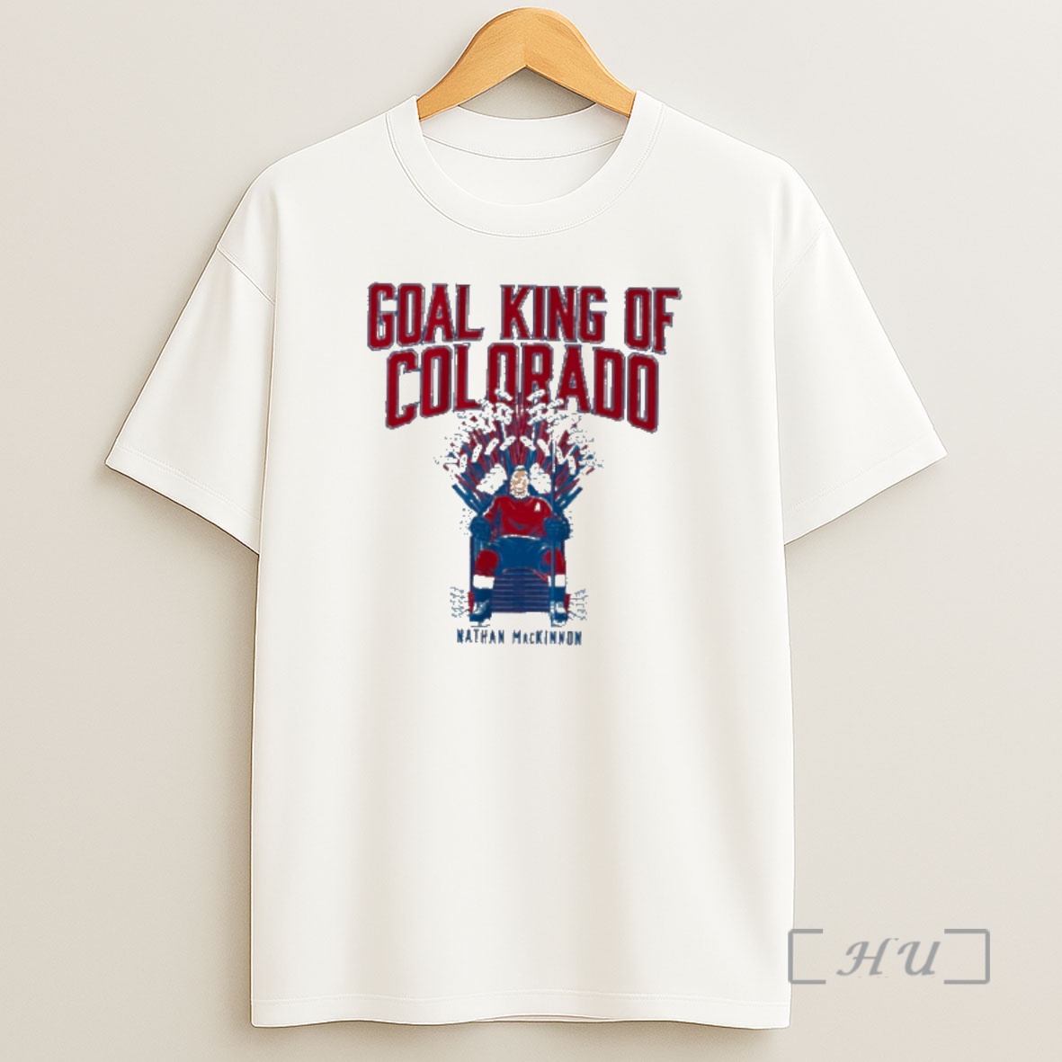 Officials Nathan Mackinnon Colorado Avalanche Nhl Goal King Of Colorado Shirt Sweatshirt Tee