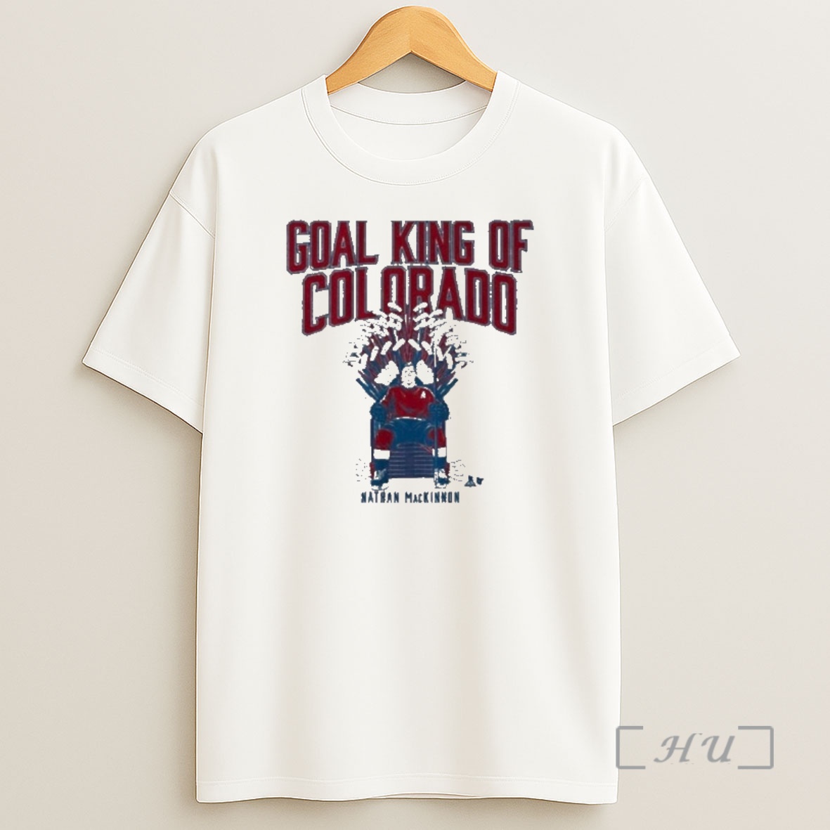 Officials Nathan Mackinnon Goal King Of Colorado Avalanche Shirt Sweatshirt Tee