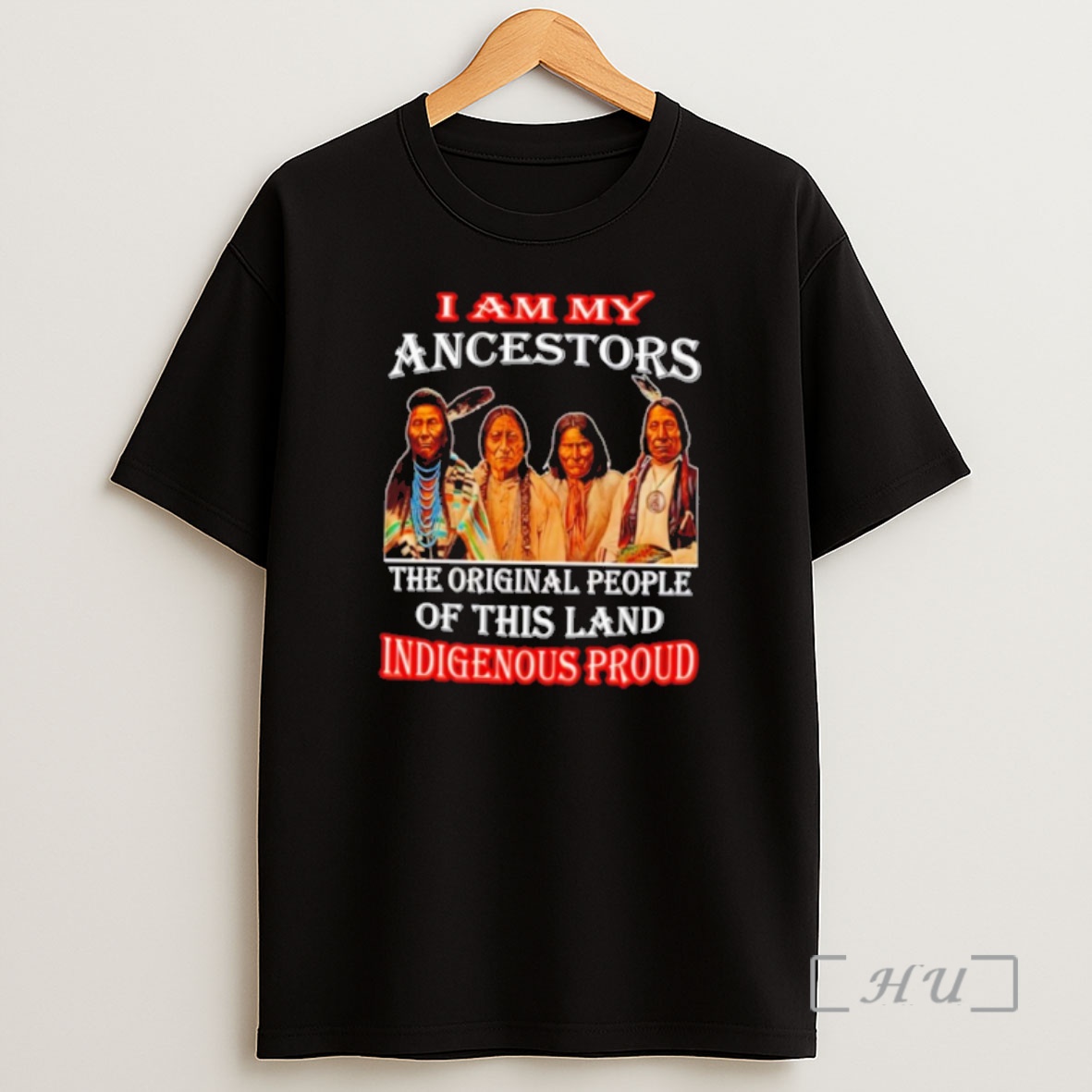 Officials Native American I Am My Ancestors The People Of This Land Indigenous Proud Shirt Sweatshirt Tee