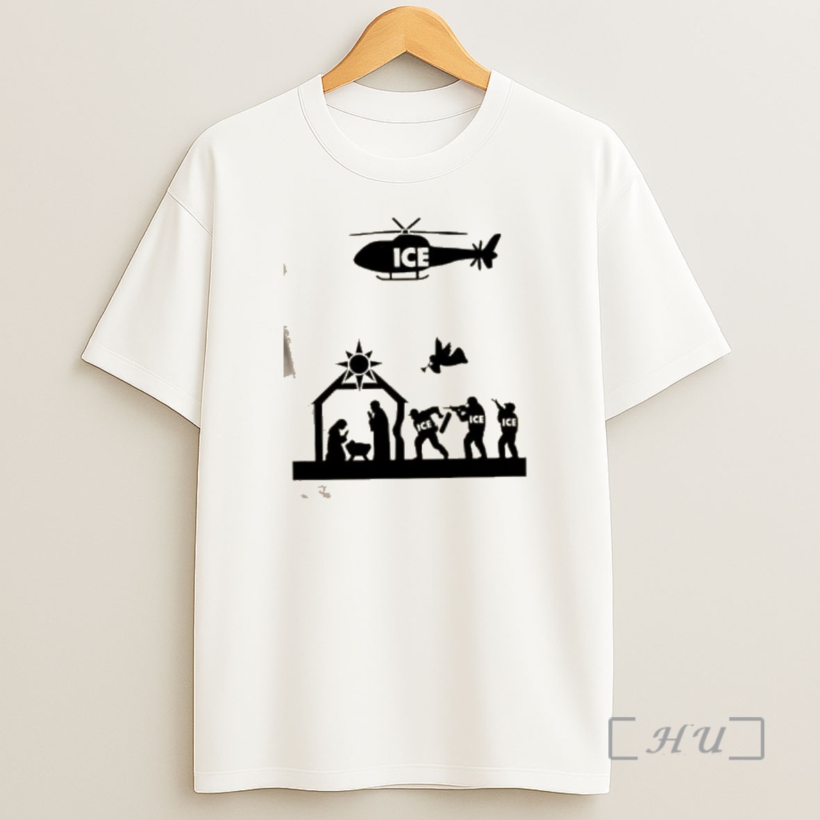 Officials Nativity Scene Ice Raid Shirt Sweatshirt Tee