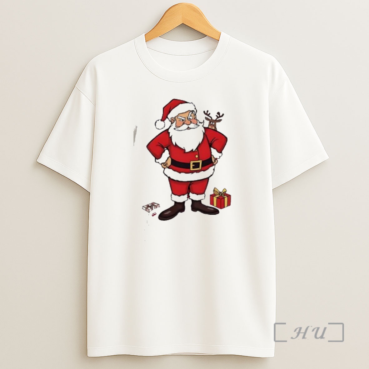 Officials Naughty Or Nice Santa Funny Christmas Premium Shirt Sweatshirt Tee
