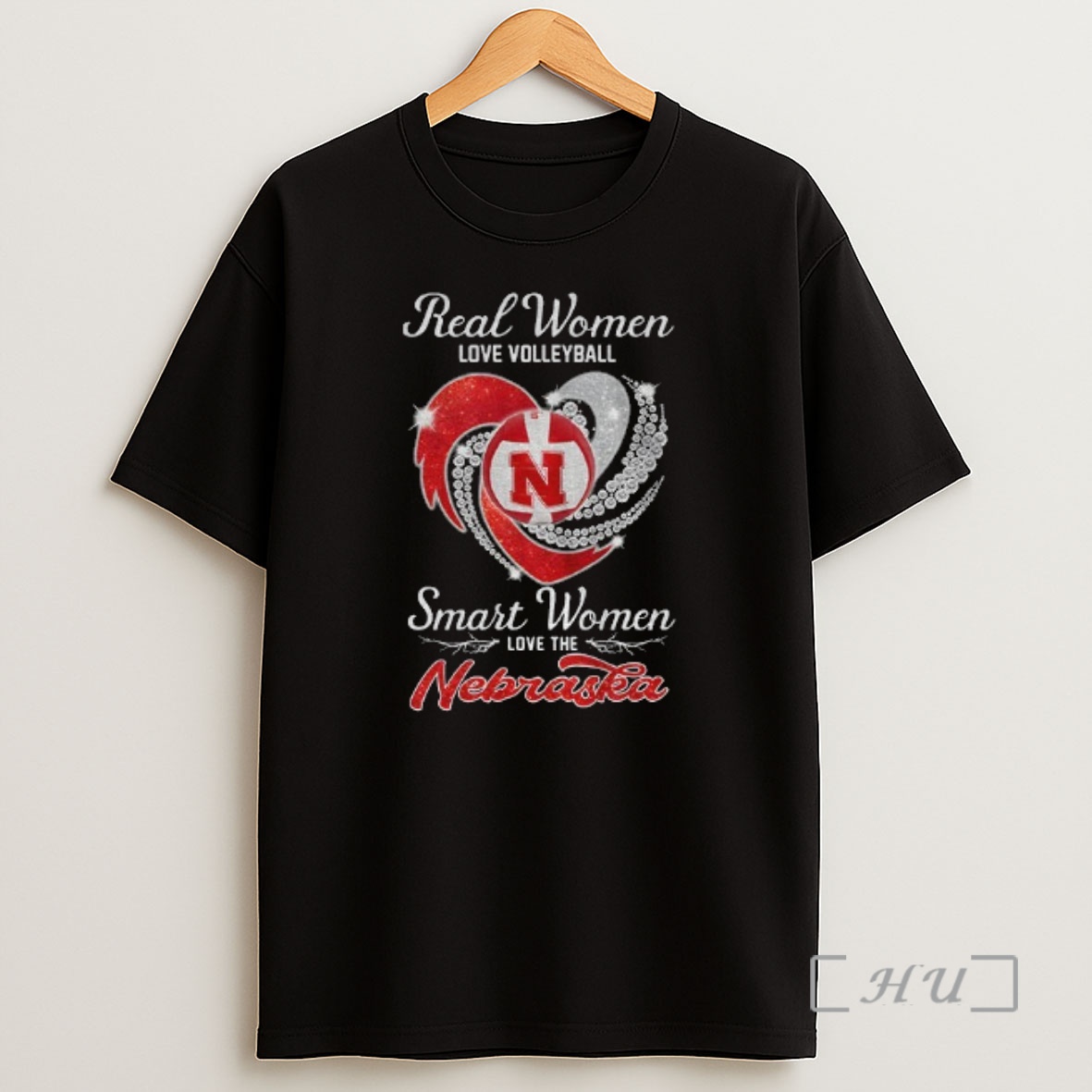 Officials Nebraska Cornhuskers Real Women Love Volleyball Smart Women Love The Nebraska Premium Shirt Sweatshirt Tee