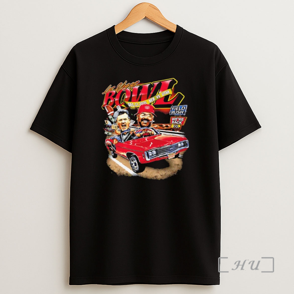 Officials Nebraska Cornhuskers Vs Utah Utes Ncaa Las Vegas Bowl 2025 Field Rush Were Back Retro Shirt Sweatshirt Tee