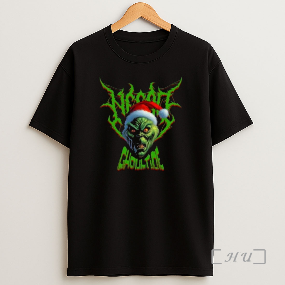 Officials Necro Grinch Ghoultide Circle Black Shirt Sweatshirt Tee