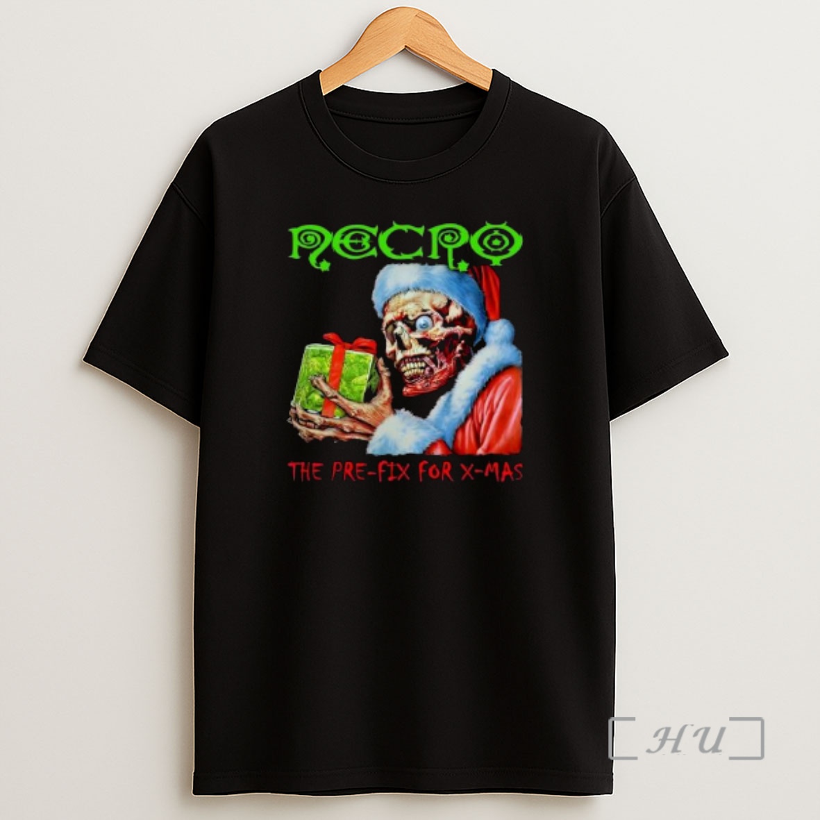 Officials Necro Super The Pre Fix For X Mas Circle Black Shirt Sweatshirt Tee
