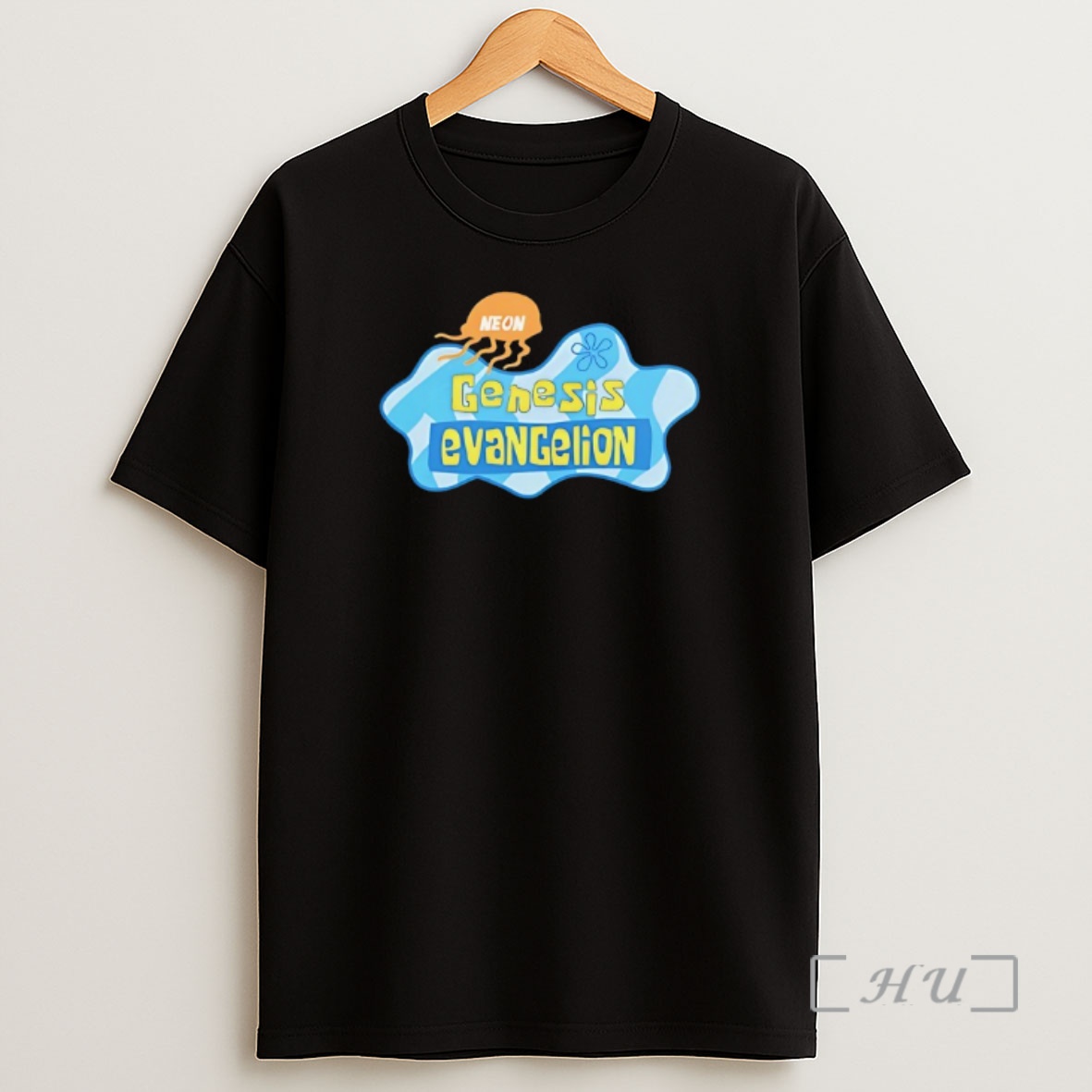 Officials Neon Genesis Evangelion Show Spongebob Squarepants Shirt Sweatshirt Tee