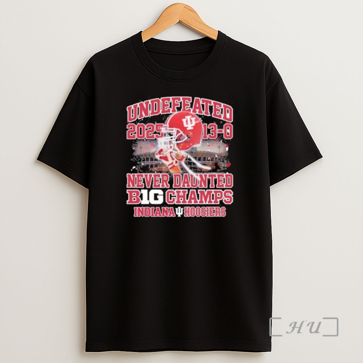 Officials Never Daunted Indiana Undefeated 13 0 Big 10 Champions Shirt Sweatshirt Tee