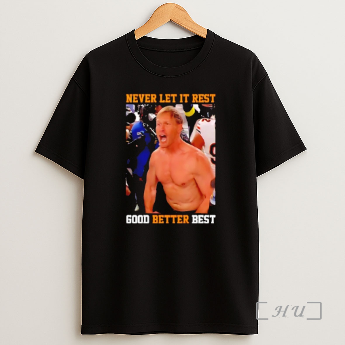 Officials Never Let It Rest Good Better Best Ben Johnson Chicago Bears Premium Shirt Sweatshirt Tee