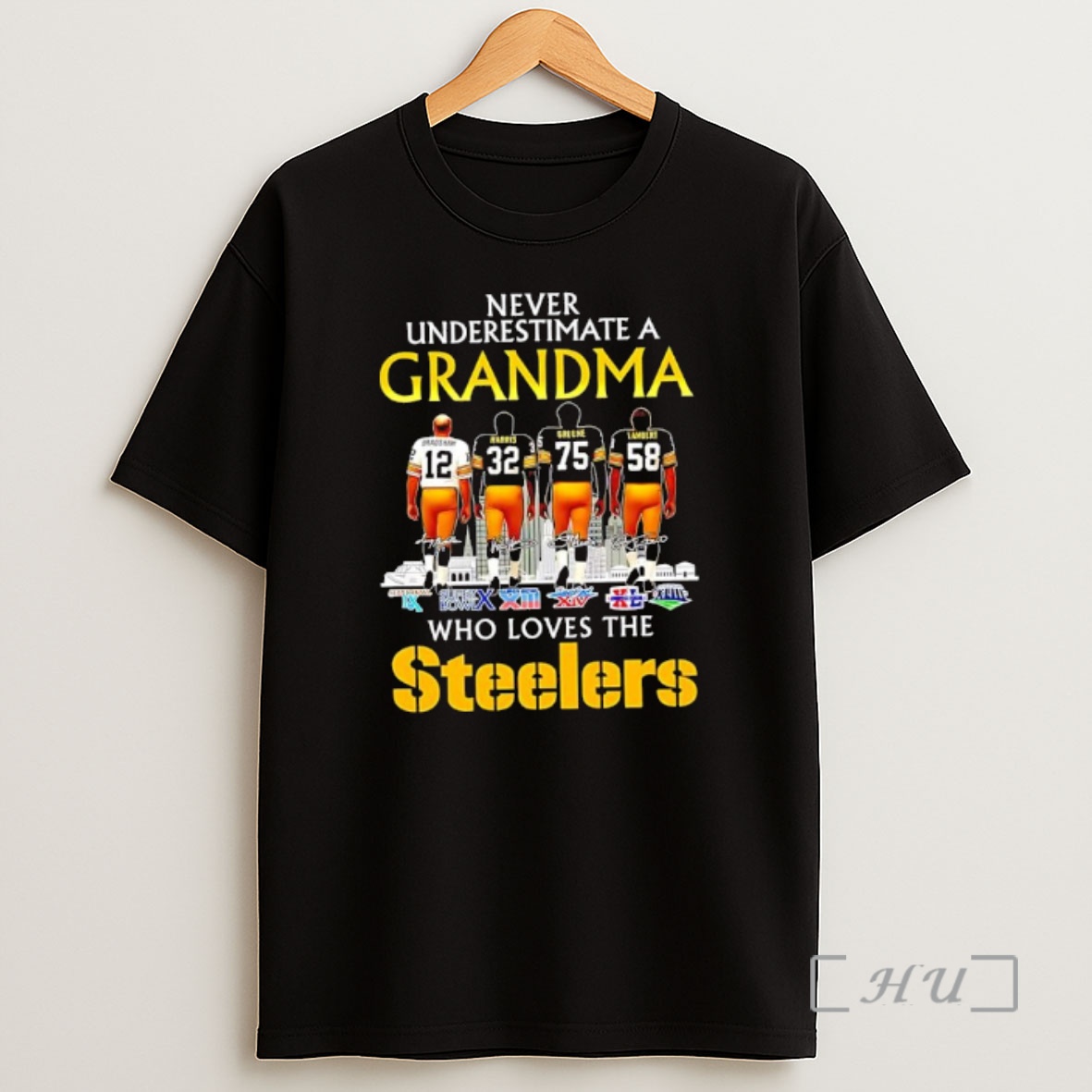 Officials Never Underestimate A Grandma Super Bowl Who Loves The Pitt Steelers Shirt Sweatshirt Tee
