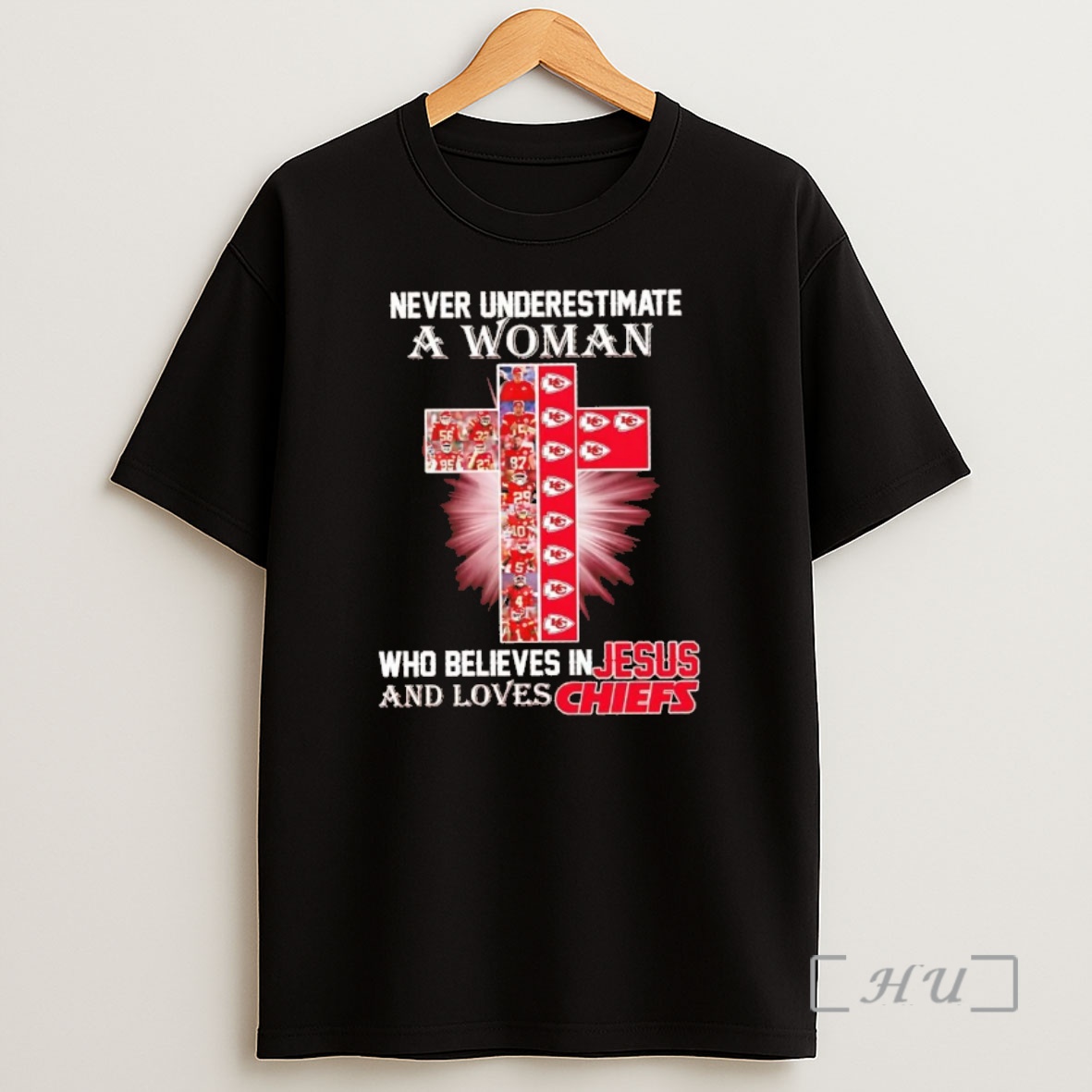 Officials Never Underestimate A Woman Who Believe In Jesus Loves Kc Chiefs Chriast Premium Shirt Sweatshirt Tee