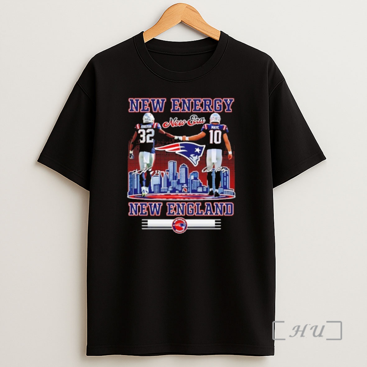 Officials New Energy New Era Brady And Maye New England Patriots Signatures Premium Shirt Sweatshirt Tee