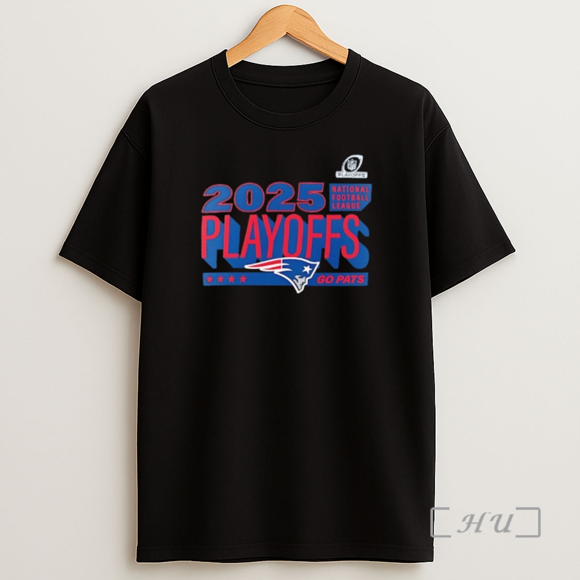 Officials New England Patriots 2025 National Football League Playoffs Go Pats Shirt Sweatshirt Tee