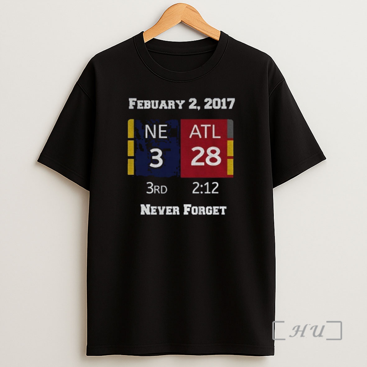 Officials New England Patriots 3 Atlanta Falcons 28 Nfl Super Bowl Never Forget February 2 2017 Shirt Sweatshirt Tee