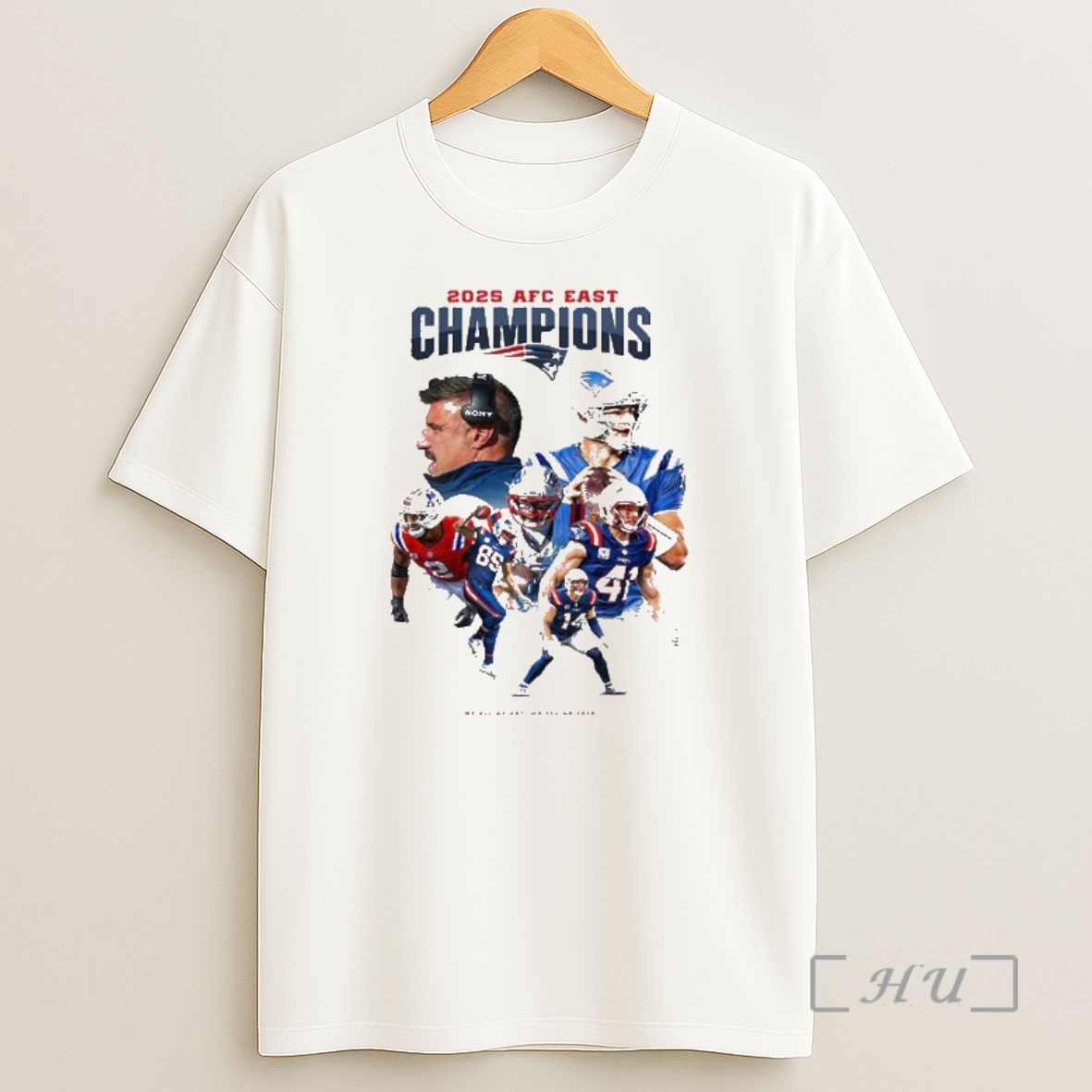 Officials New England Patriots Are 2025 Afc East Champions Nfl Shirt Sweatshirt Tee