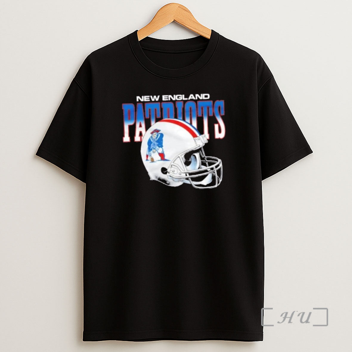 Officials New England Patriots Gradient Alt Football Helmet Shirt Sweatshirt Tee