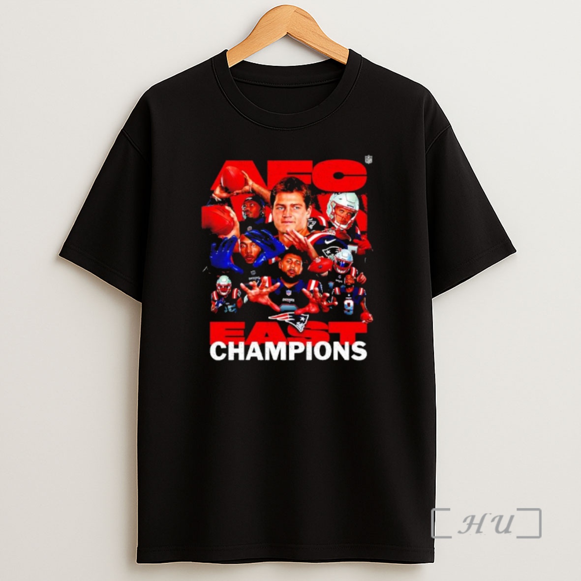 Officials New England Patriots Winning The Afc East Division Title For The 2025 Nfl Season Shirt Sweatshirt Tee
