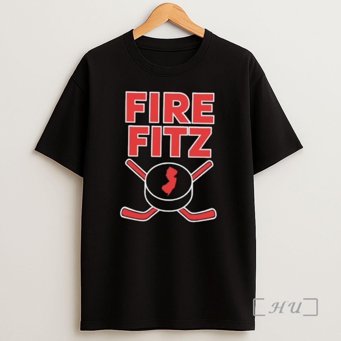 Officials New Jersey Devils Fire Fitz Hockey Shirt Sweatshirt Tee