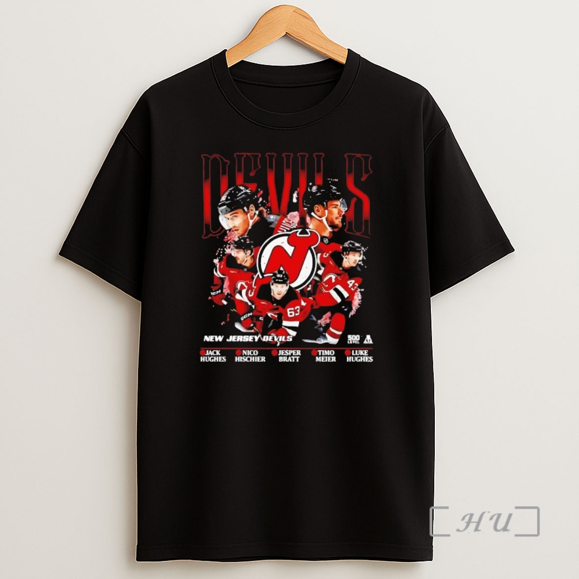 Officials New Jersey Devils Hockey 5 Stars Jack Nico Jesper Timo Luke Nhl Shirt Sweatshirt Tee