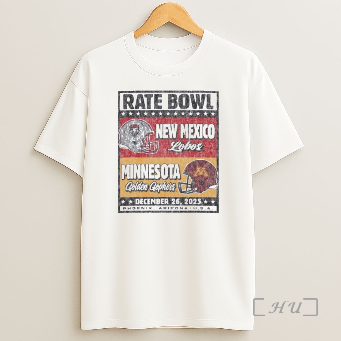 Officials New Mexico Lobos Vs Minnesota Golden Gophers 2025 Rate Bowl Vintage Shirt Sweatshirt Tee