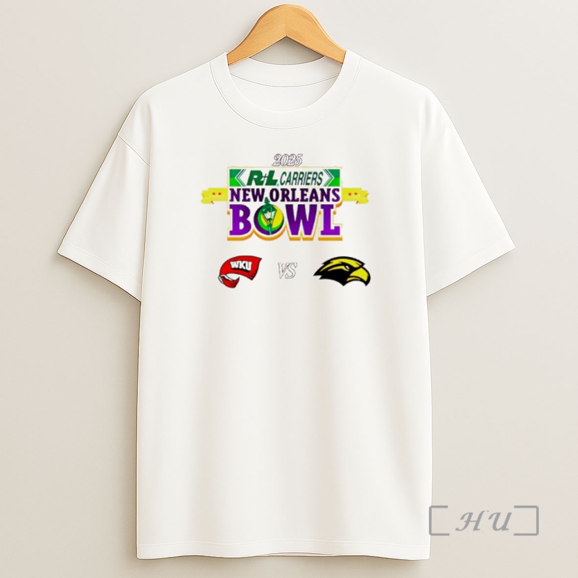 Officials New Orleans Bowl 2025 Western Kentucky Vs Southern Miss Shirt Sweatshirt Tee