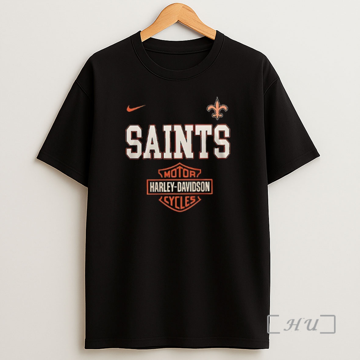 Officials New Orleans Saints 122 Years Harley Davidson Ride The Legend Logo Premium Shirt Sweatshirt Tee