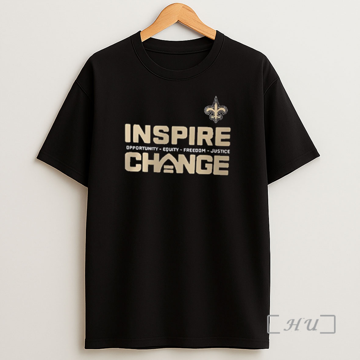 Officials New Orleans Saints Inspire Change Saints Opportunity Equity Freedom Justice 2 Sided Shirt Sweatshirt Tee