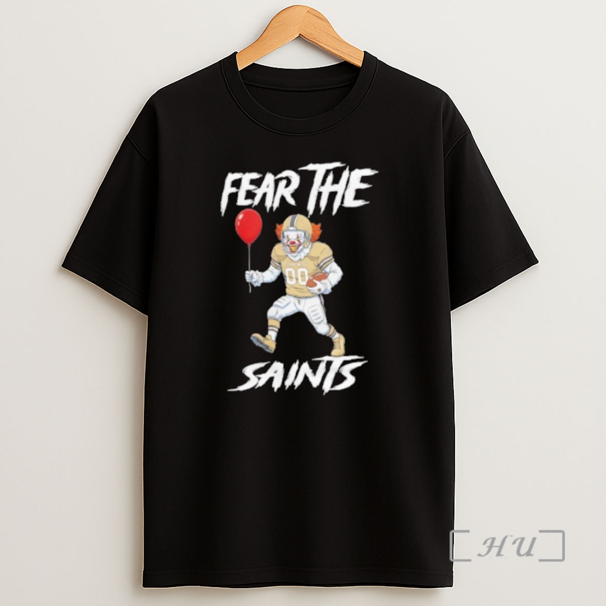 Officials New Orleans Saints Logo Fear The Pennywise Shirt Sweatshirt Tee