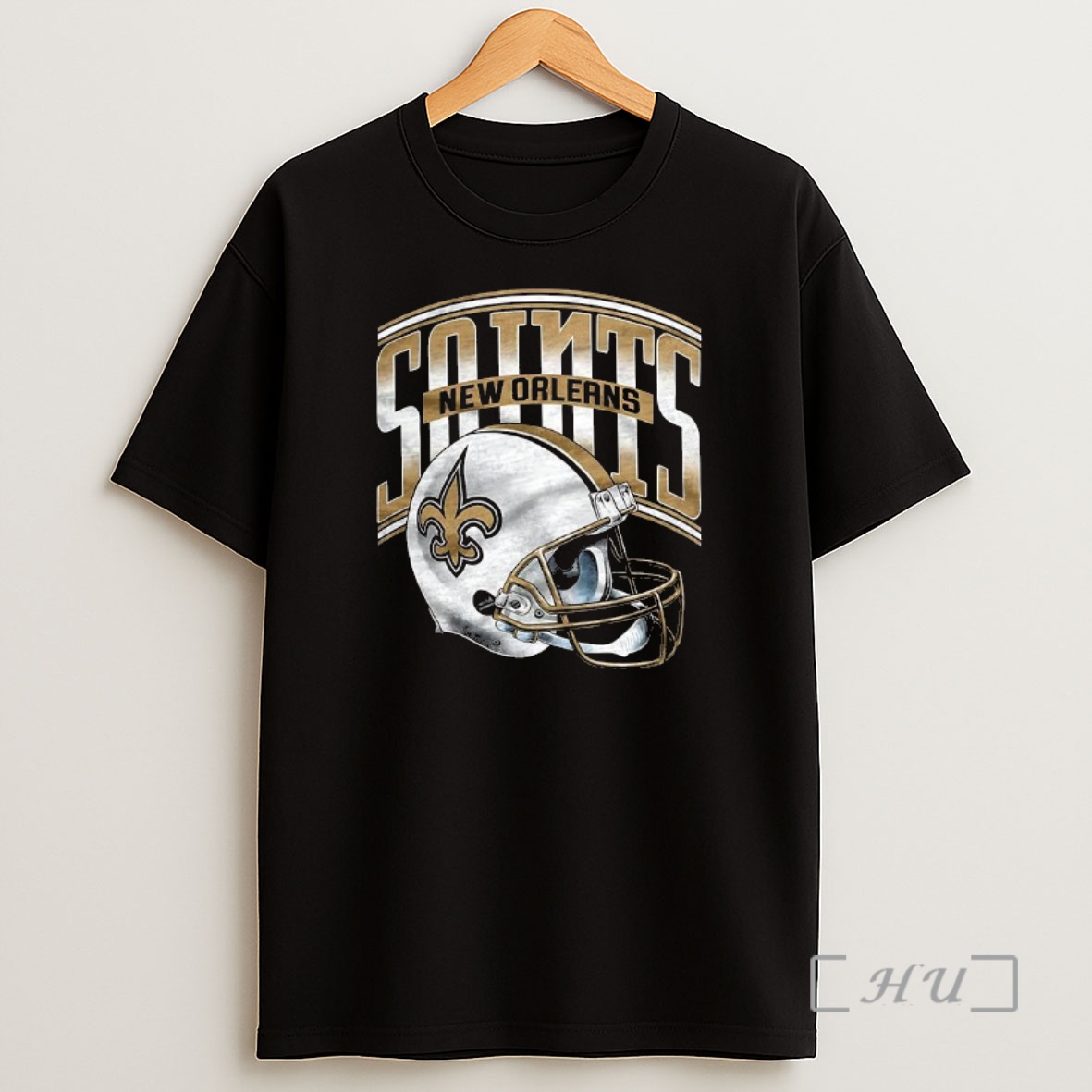 Officials New Orleans Saints Nfl Logo Gradient Helmet Football Lover Shirt Sweatshirt Tee